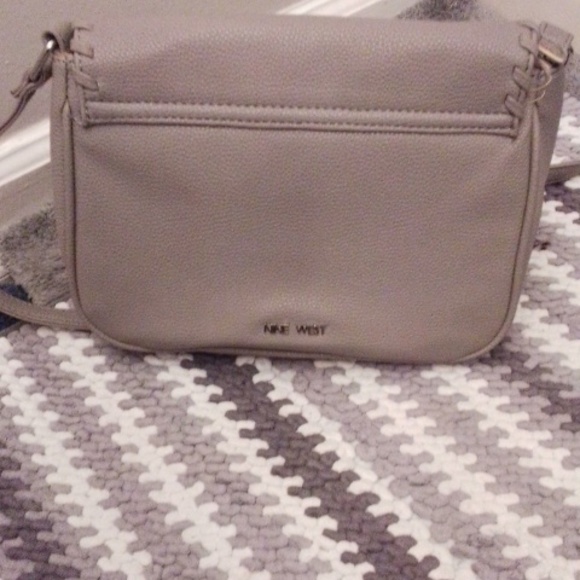 Nine West Long Strap Purse Grey Color - Picture 7 of 7